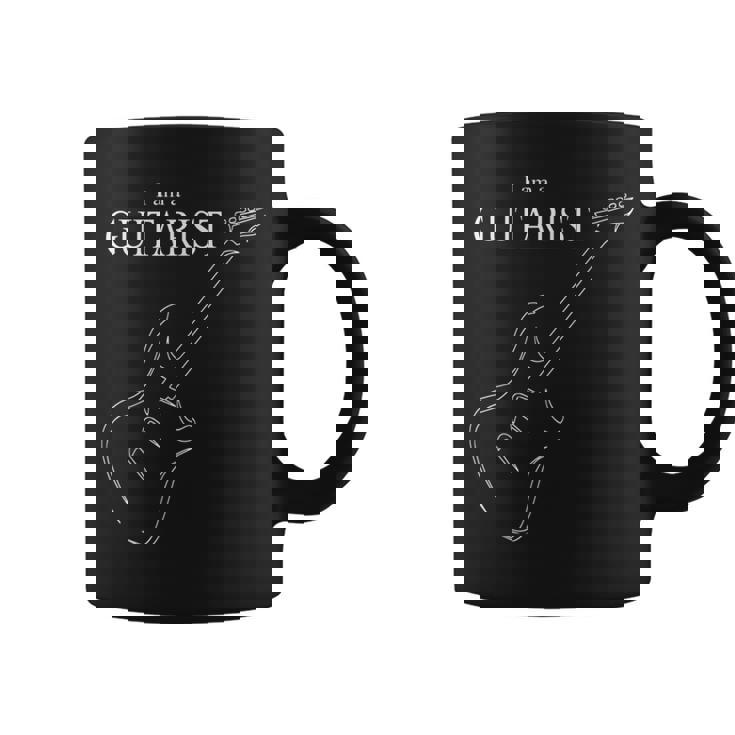 I Am A Guitarist ギター奏者 音楽 コーヒーマグ