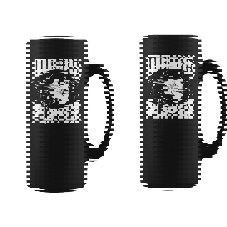 Amante Del Contrabajo Divertido Contrabajista Taza de café