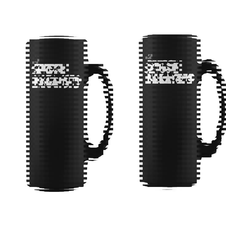 I Amatoshi Nakamoto ビットコイン暗号通貨tシャツ コーヒーマグ