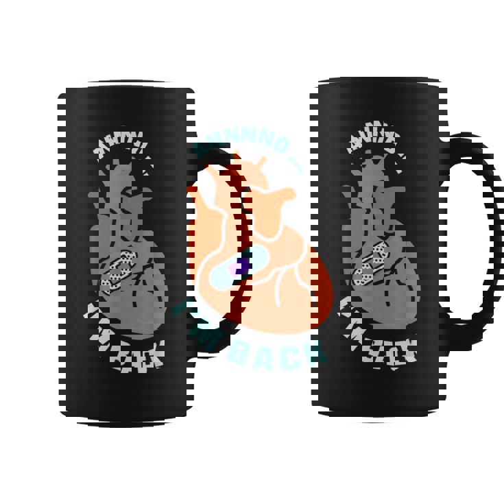 And I'm Back 生き残り バイパス 心臓発作 サバイバー 心臓 コーヒーマグ