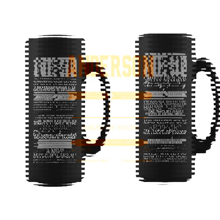 Anderson Completely Unexplainable Notices Everything But Won’T Say It Name Coffee Mug
