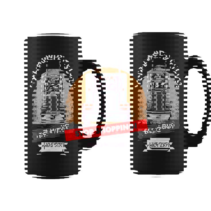 Annoyed By Trucks トラック ドライバー トラッカー コーヒーマグ