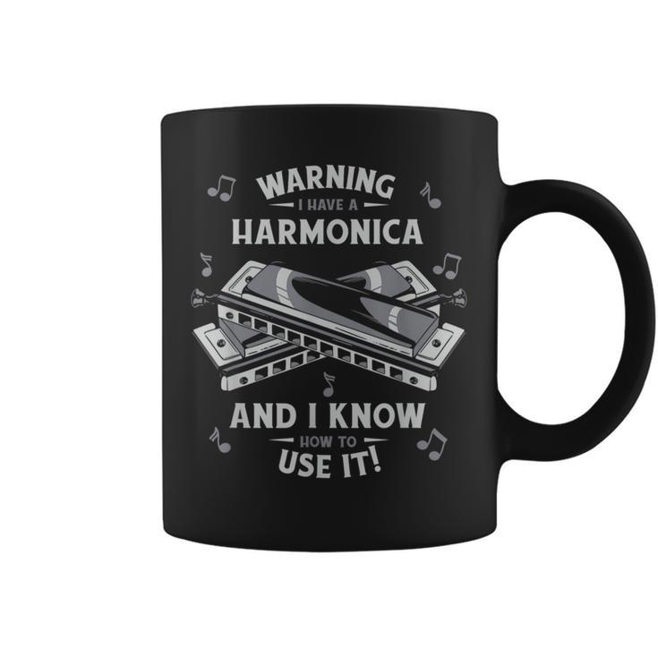 Armónica Advertencia I Have A Armónica Taza de café