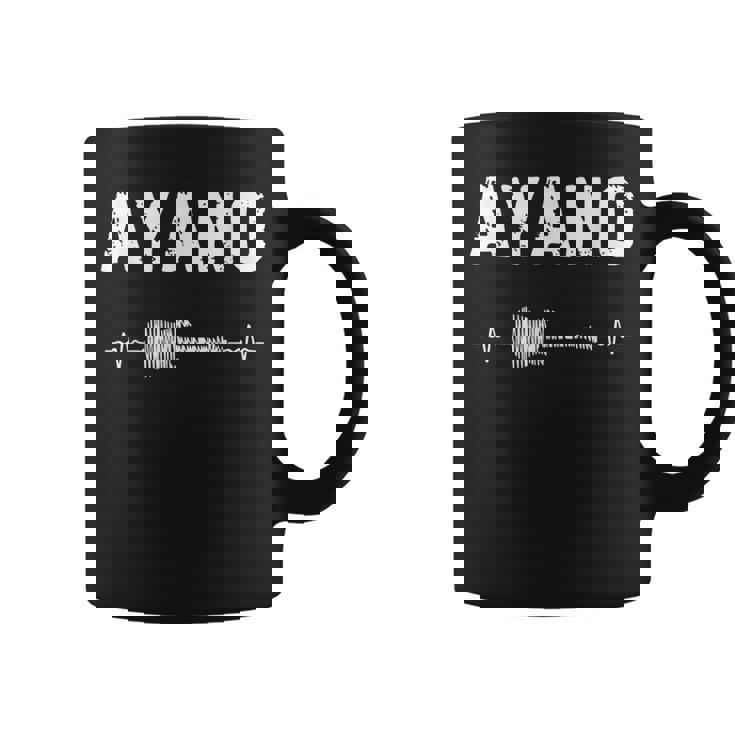 Ayano ギター ハートビート 音楽 ギタリスト レトロ ヴィンテージ コーヒーマグ