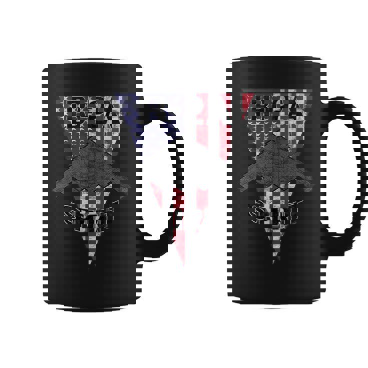 B-2 スピリット ステルス 飛行機 愛国心 飛行機 ビンテージ コーヒーマグ