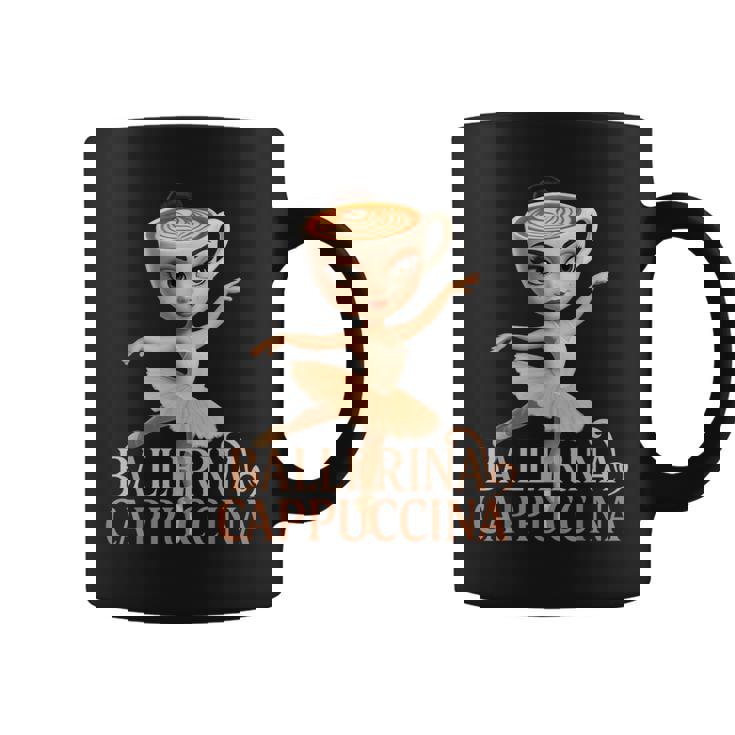Ballerina Cappuccina Brainrot コーヒーマグ