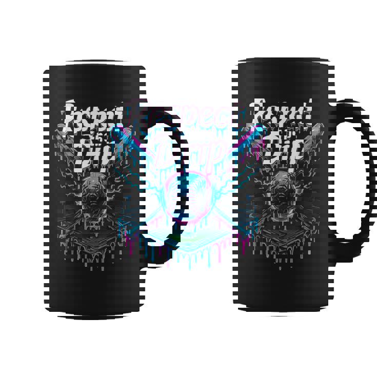 Baseball Drip For Boys Ice Cream Drip Youth Graphic Men Coffee Mug