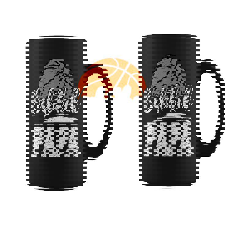 Basketball Papa Basketball Player Game Day Father's Day Coffee Mug