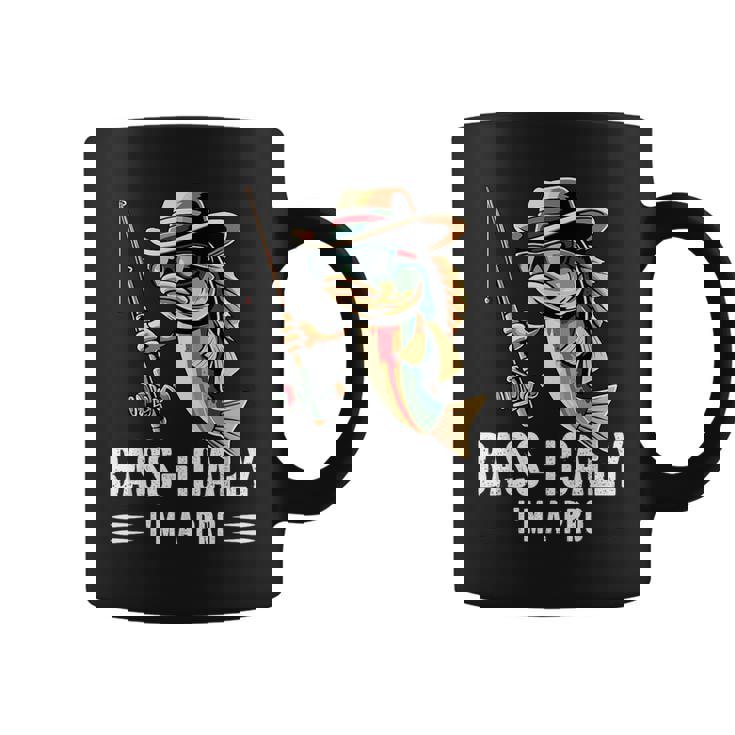 Bass-Ically I'm A Pro バスフィッシングアパレル メンズ キッズ コーヒーマグ