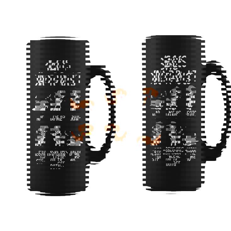 Beagle Daily To Doリストドッグ コーヒーマグ