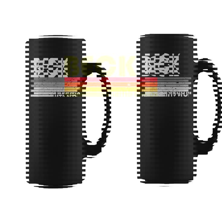 Beckurname 面白い レトロ ヴィンテージ 80年代 90年代 誕生日 再会 コーヒーマグ