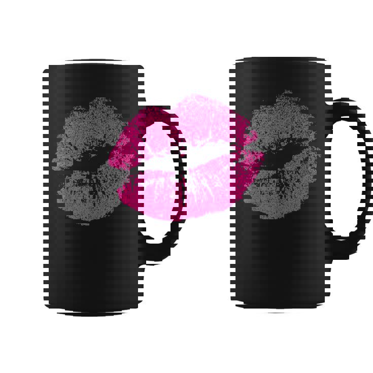 Besoexy Con Estampado De Labios Rosados Para Eseductoras Y Novias In Mangas Taza de café