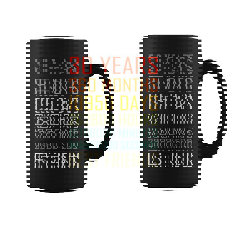 Best Friends ヴィンテージ 30年 友情記念日 コーヒーマグ