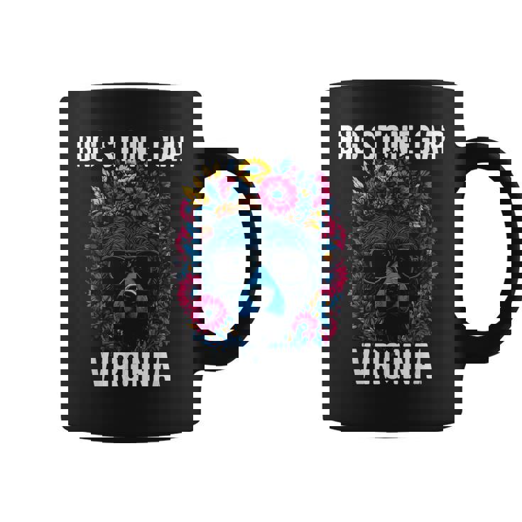 Bigtone Gap バージニア Usa クマと花のデザイン コーヒーマグ