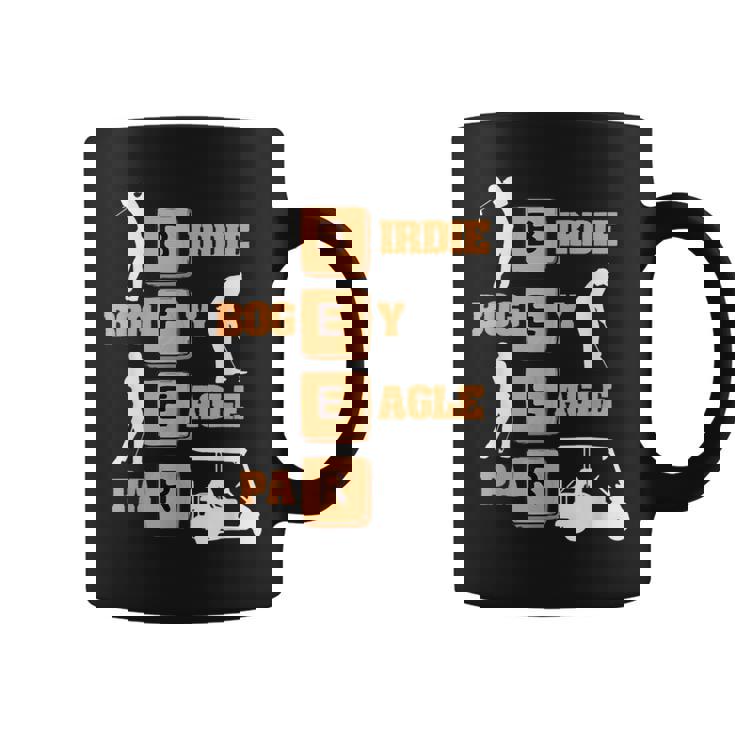 Birdie Bogey Eagle Par Beer ゴルフボール 面白いゴルファー コーヒーマグ