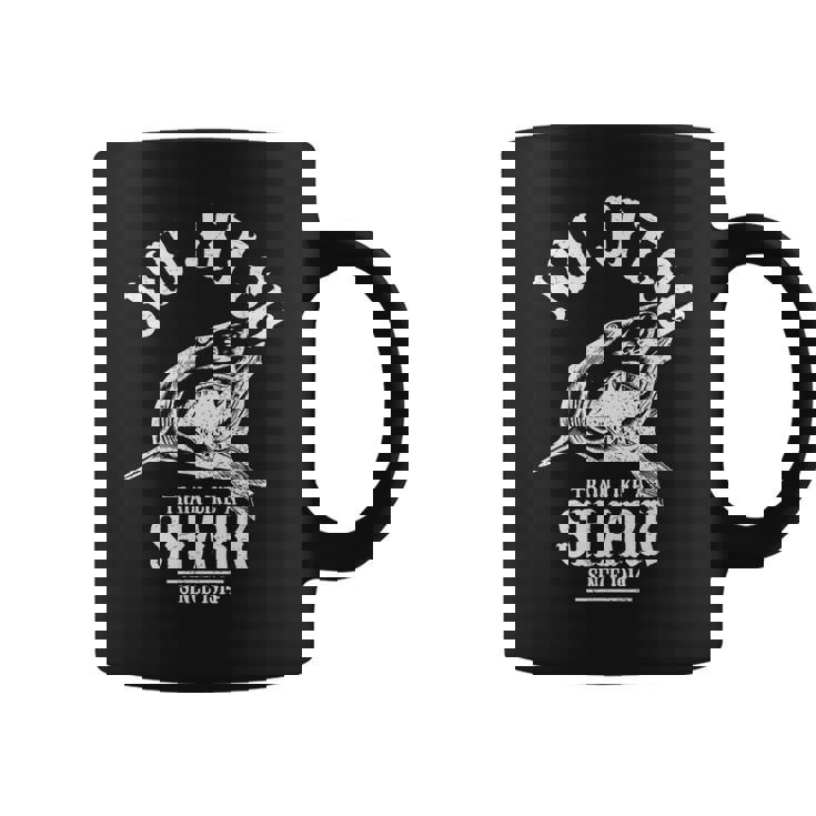 Bjj ブラジリアン柔術電車 サメのように コーヒーマグ