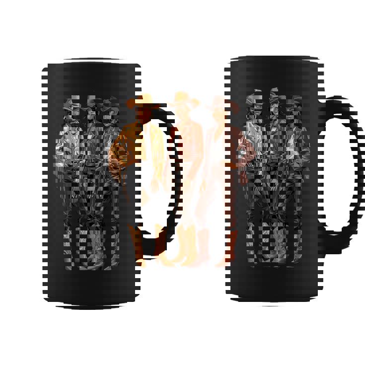 Black African American Cowgirl Western Country Texas Girls Coffee Mug