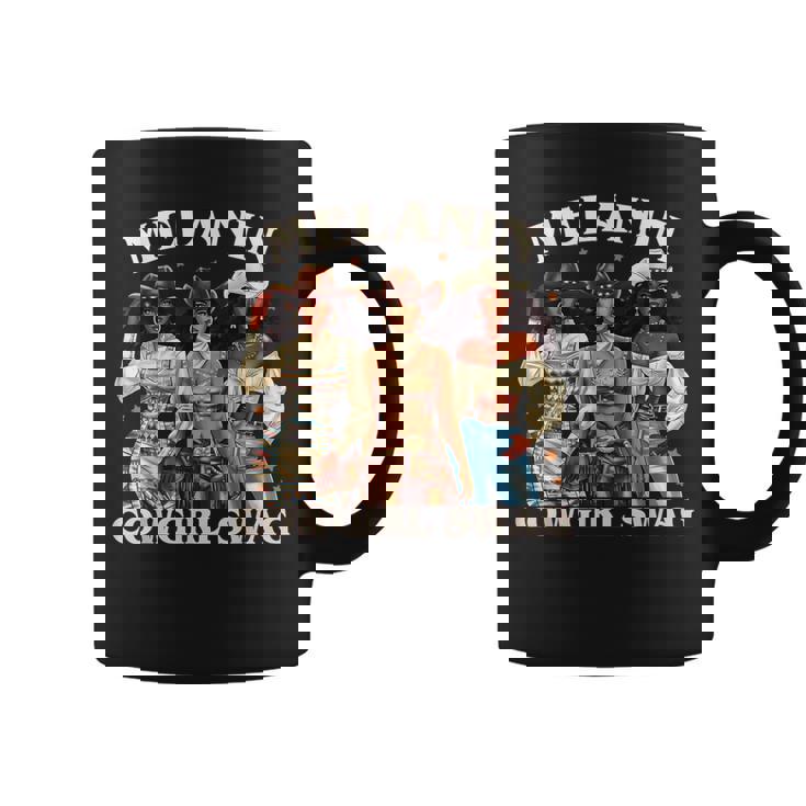 Black African Melanin Cowgirl Swag Black History Women Coffee Mug