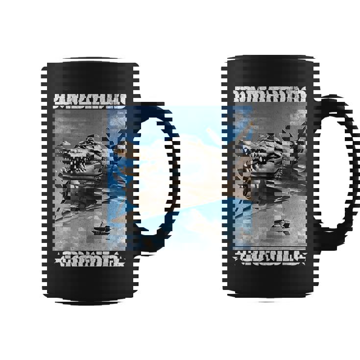 Bombardiro Crocodilo イタリアンブレインロットミーム コーヒーマグ