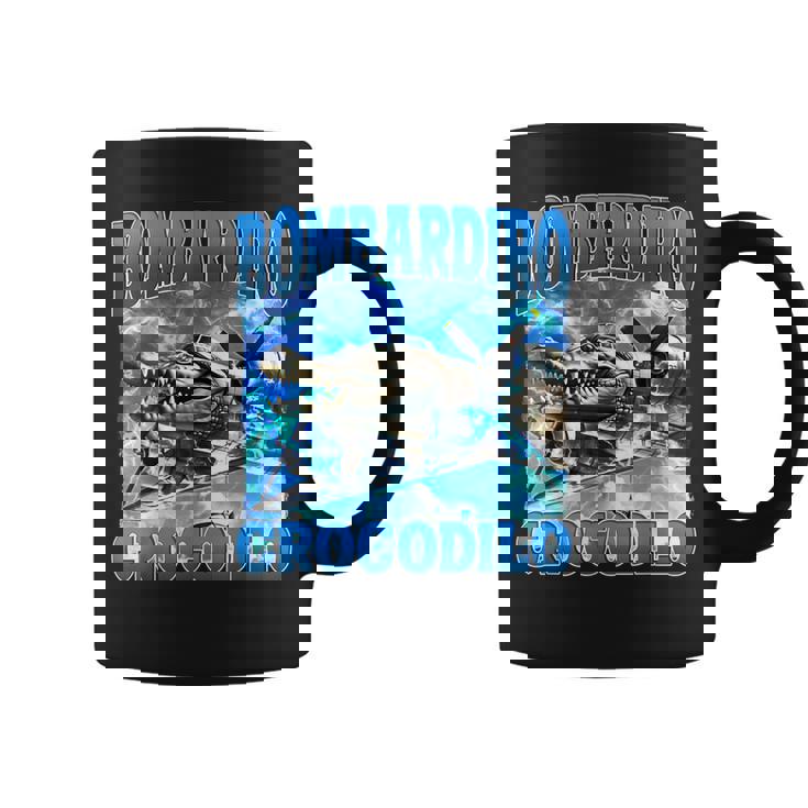 Bombardiro Crocodilo 面白い イタリアン ブレイン ミーム ブーツレッグ コーヒーマグ