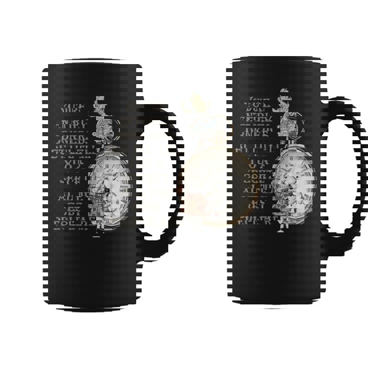 Bonkers Quote Time 不思議の国のアリス コーヒーマグ