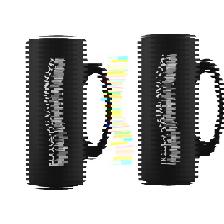 Books Are My Anatomy 背骨ブックワーム 読書 コーヒーマグ