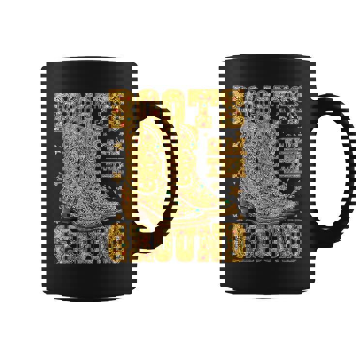Boots On The Ground Cowgirl Linedance Boot Cowboy Western Coffee Mug
