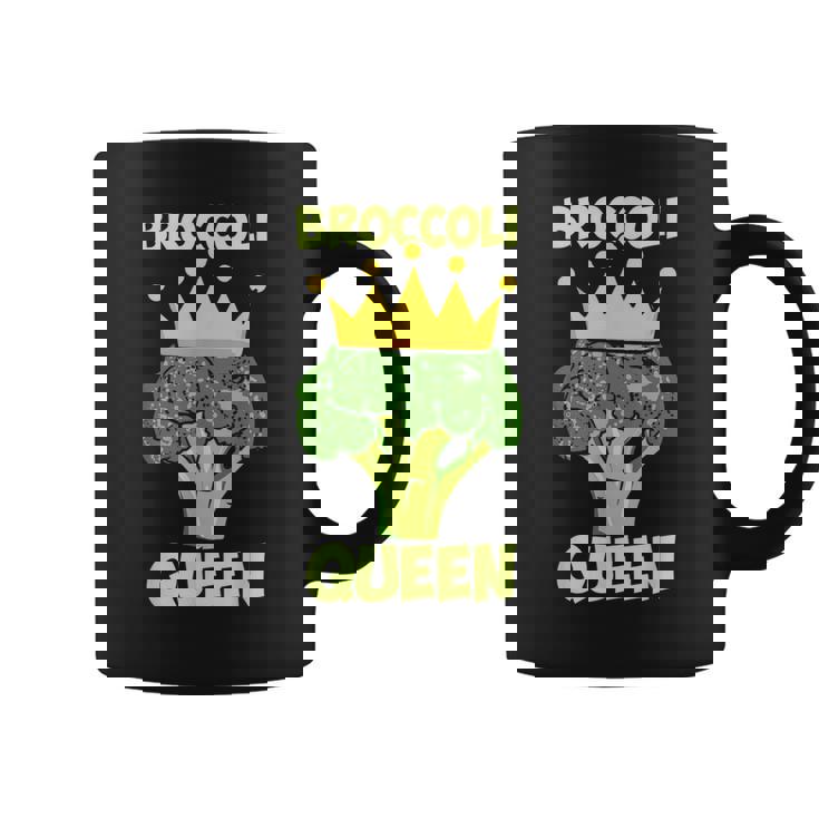 Broccoli Queen ブロッコリーの女王 ブロッコリー ベジタリアン・ベジタブル ブロッコリー コーヒーマグ