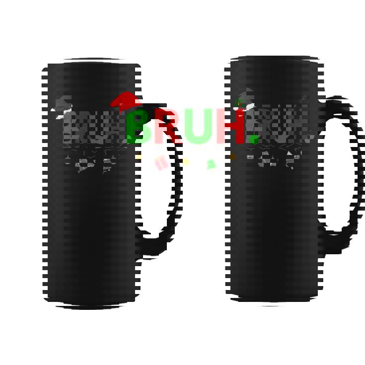 Bruh Meme aying Bro Greeting Ns Boys Christmas コーヒーマグ