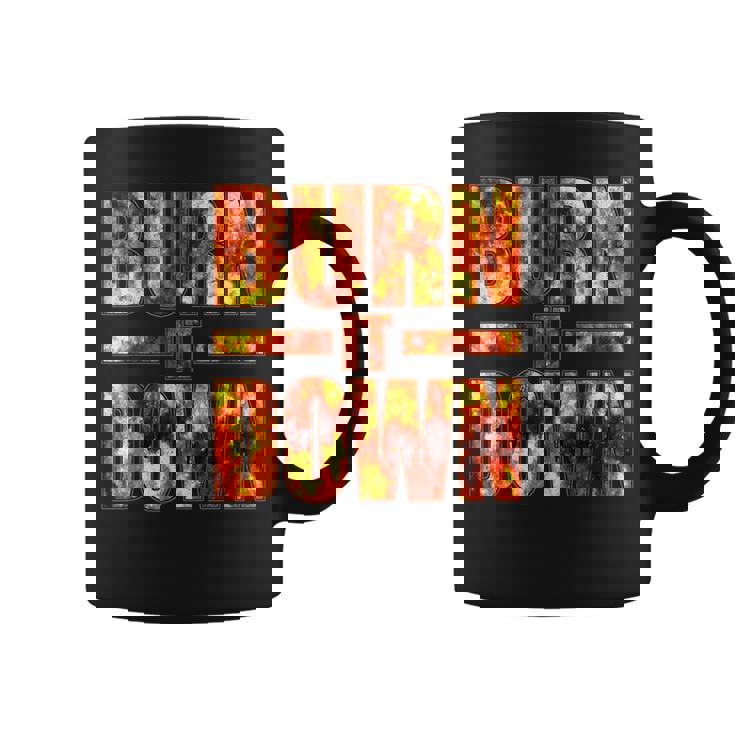 Burnit Down Fire Flames コーヒーマグ