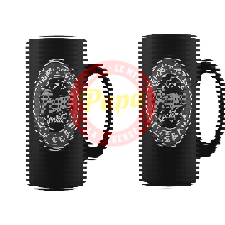 Cadeau Papa Bouliste Humour Pétanque Homme Mythe Légende Tasse