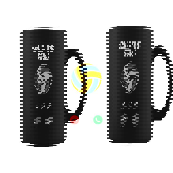 Call The Ball おもしろバレーボール コーヒーマグ