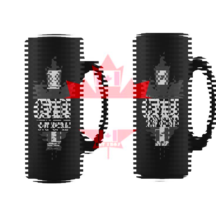 Canada Is Notale 1867 Dad Flag ゴルフビーバー 面白い帽子 コーヒーマグ