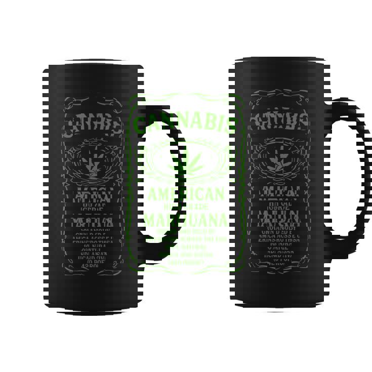 Cannabis アメリカグレード マリファナ インディカ サティバウィード コーヒーマグ