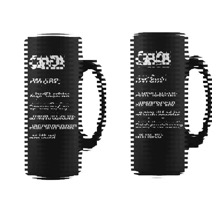 Canon ネームシャツ コーヒーマグ