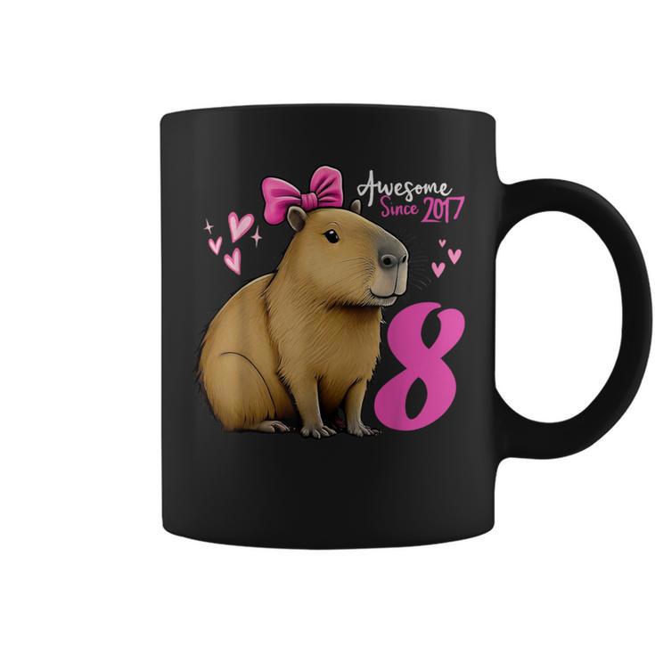 Capibara De 8 Años De Edad Para Niñas 8 Años De Edad Capibara Taza de café