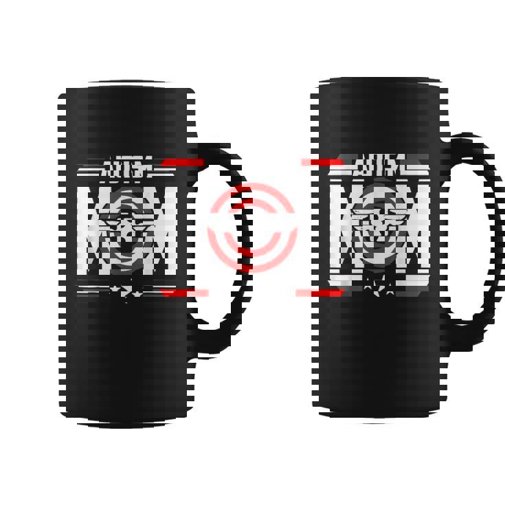 Captain Autism Mom Superhero Autistic Mother's Day Coffee Mug