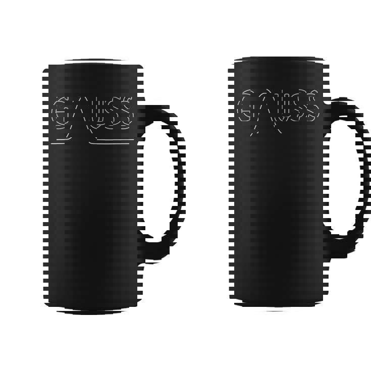 Carl Friedrich Gauss Distribución Normal Taza de café