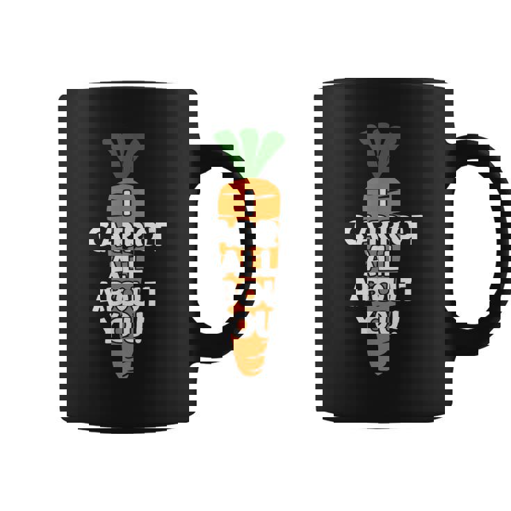 I Carrot All About You 面白い 野菜しゃれ 野菜愛好家 コーヒーマグ