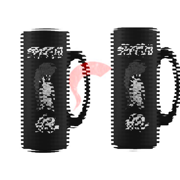 Casco De Gladiadorpartan Girl Warrior Departan Girl Taza de café