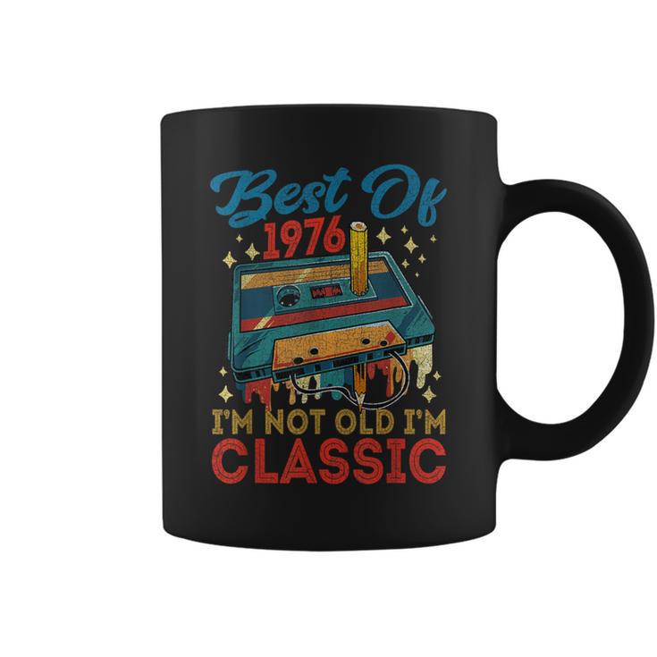 Casete Clásico De Cumpleaños Con Texto En Inglés I'm Not Old I'm De 1976 Taza de café