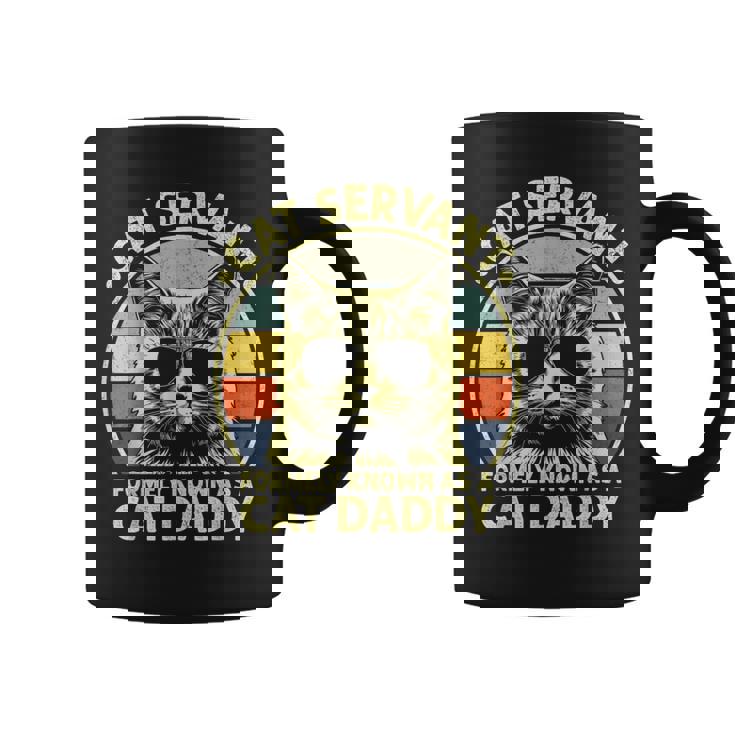 Cat Daddy For Cat Dad Father's Day Cat Daddy Coffee Mug