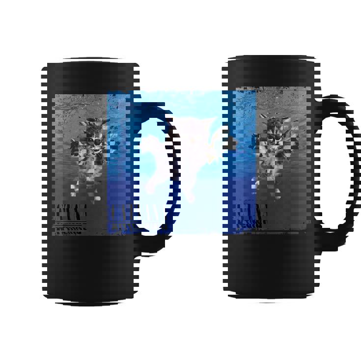 Cat Nevermind 子猫ニャーパロディ 面白い猫 動物好き コーヒーマグ