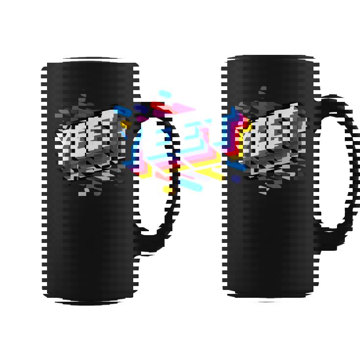Celebration Yeet キッズ トレンディ ミーム スローガン Yeeting コーヒーマグ