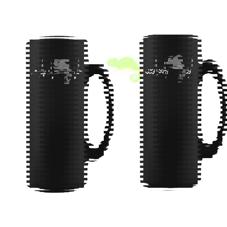 Chameleon ハートビート カメレオン 爬虫類トカゲ コーヒーマグ