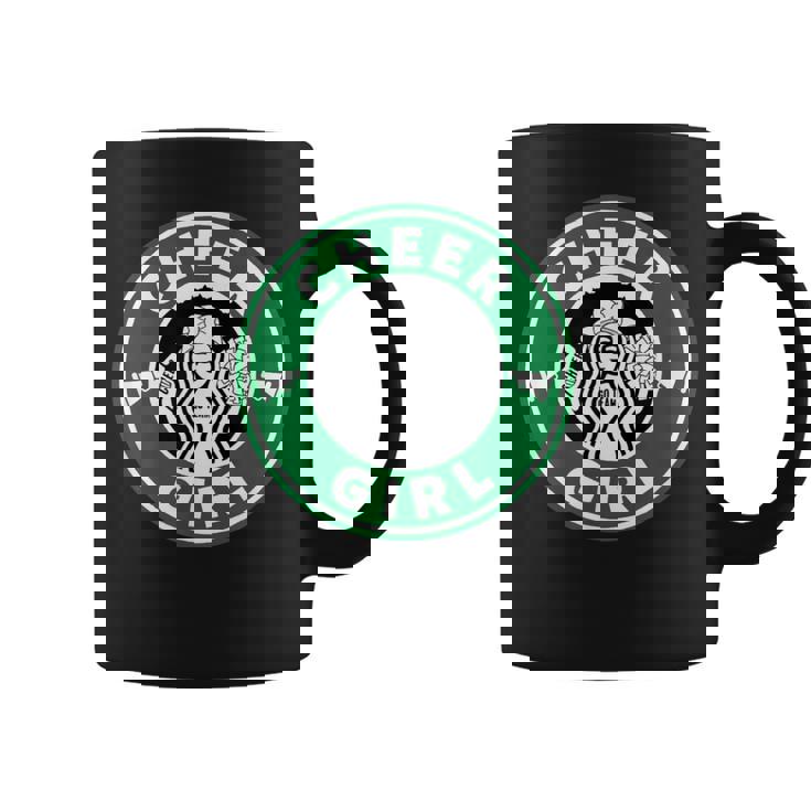 Cheer Girl 面白いチアリーダーグラフィック 女の子用 コーヒーマグ