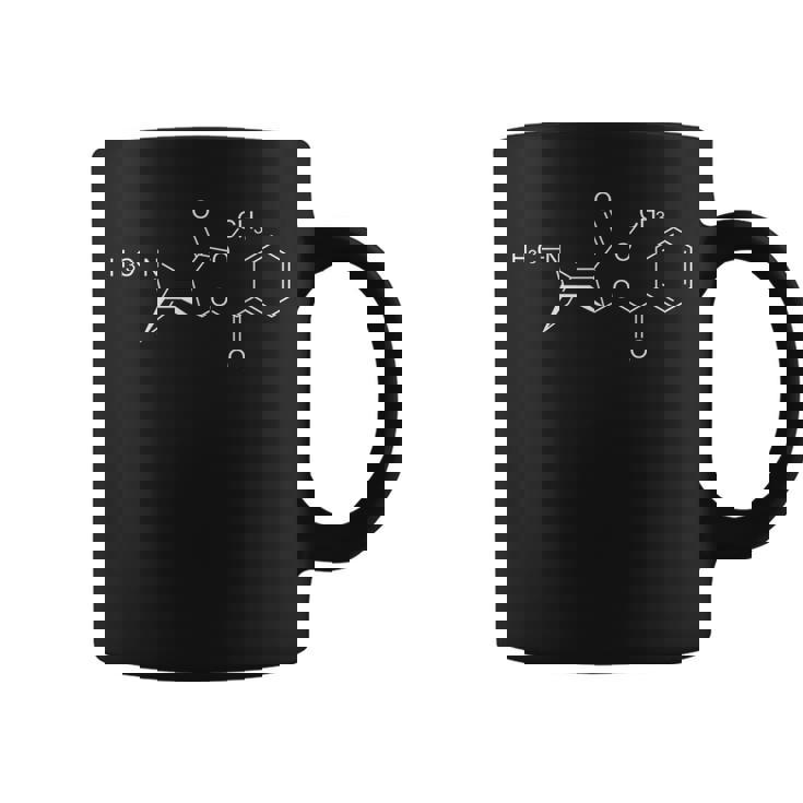 Chemise Àtructure Chimique Molécule De Cocaïne Tasse