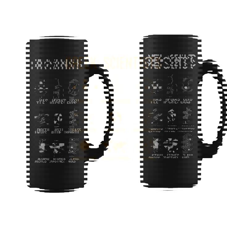 Chemisecientifique Grecque Aristote & Thalescience Tasse