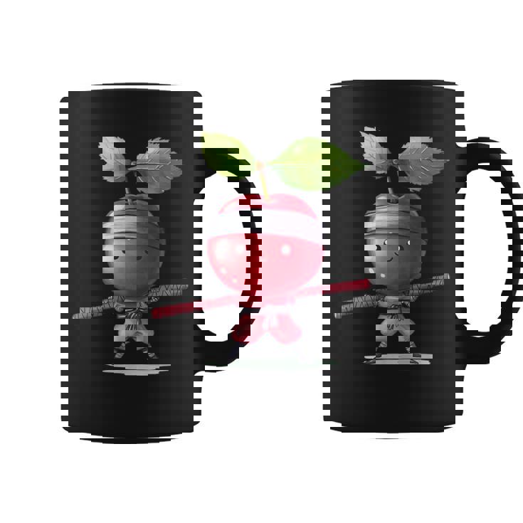 Cherry Ninja かわいいtシャツ コーヒーマグ