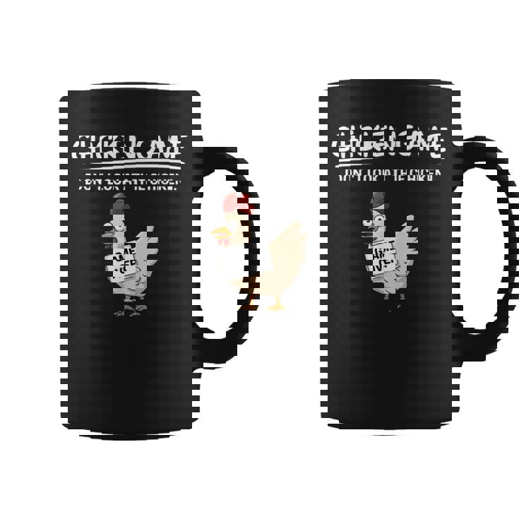 Chicken Game Do Not Look The Chicken You Look Game コーヒーマグ